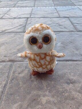 Ty Beanie Boos Swoops the brown barn owl plush toy